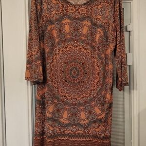 Bohemian Paisley Dress